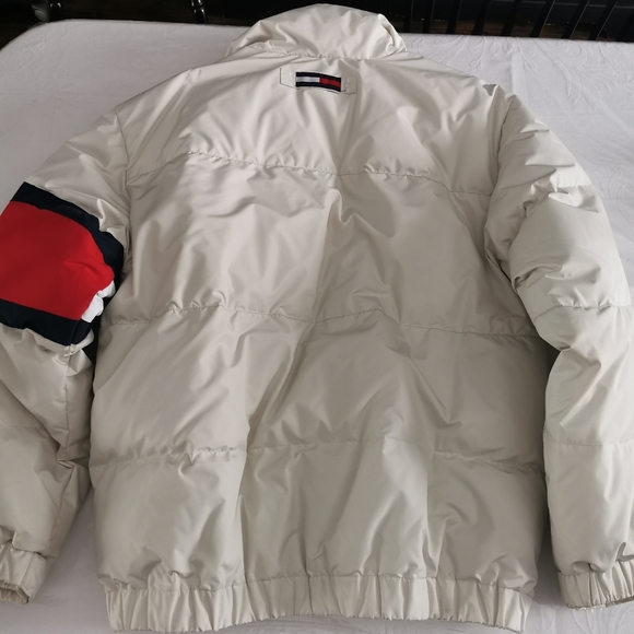 ❤️Tommy Hilfiger Flag Puffer Coat vintage - Picture 4 of 9